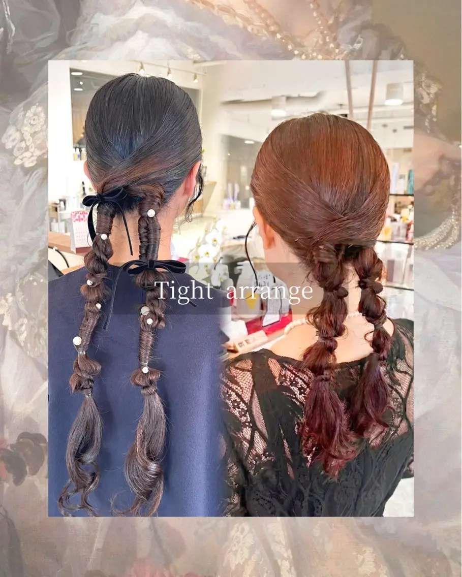 ヘアアレンジ 結婚式・ブライダル ꧁꒰ঌ奈菜美໒꒱꧂ 箕面美容室のヘアスタイル