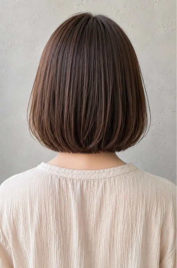 ミディアム カット 菅野谷 琉那のヘアスタイル