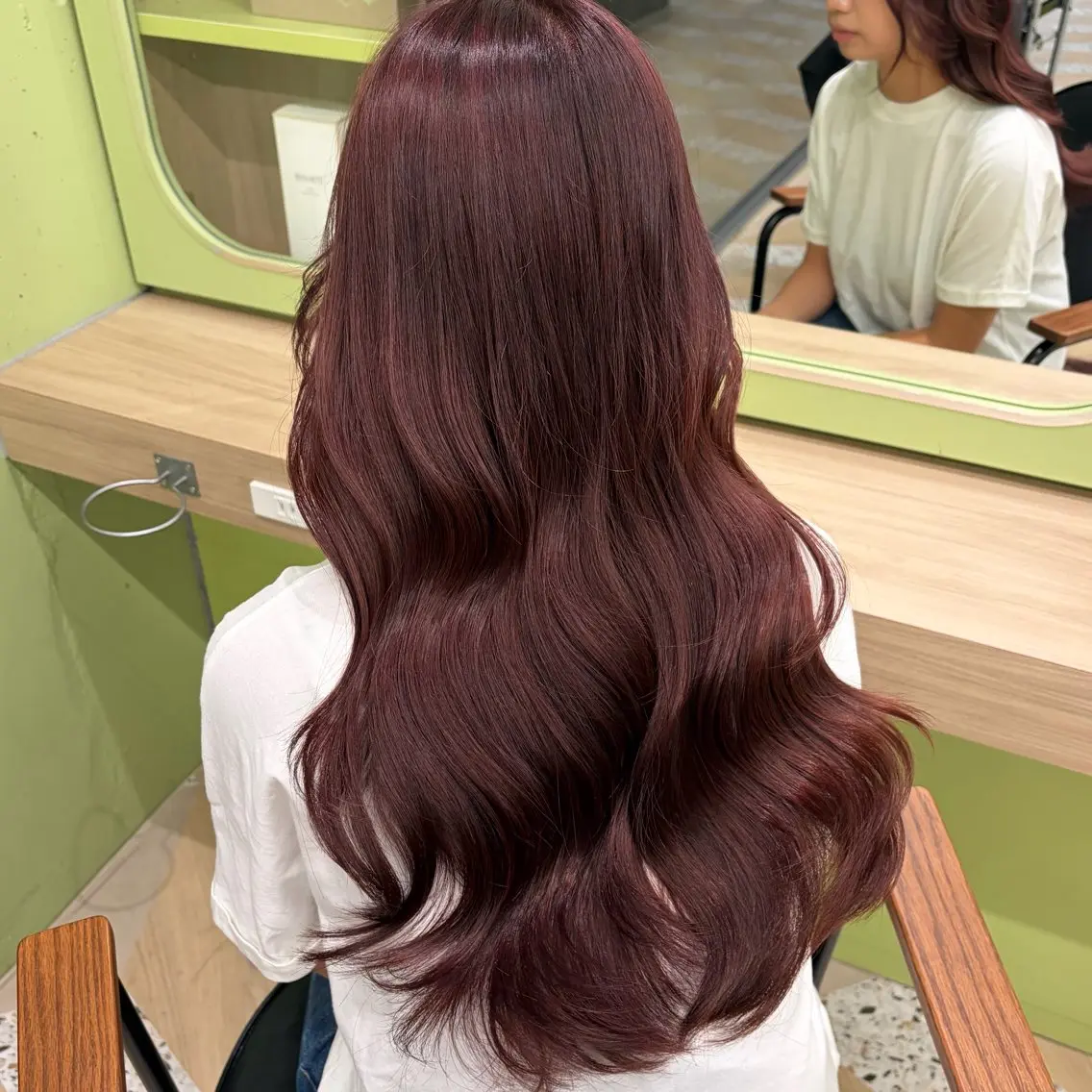 カラー ヘアカラー yuka♡/暖色系/ ブリーチなしWカラーのヘアスタイル