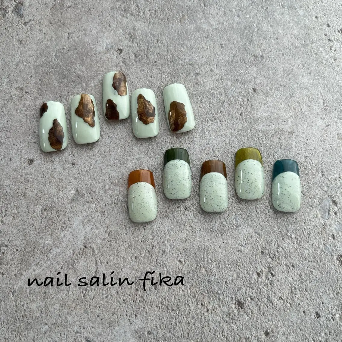 ネイル ニュアンスネイル ハンドネイル nail salon fikaのネイルデザイン