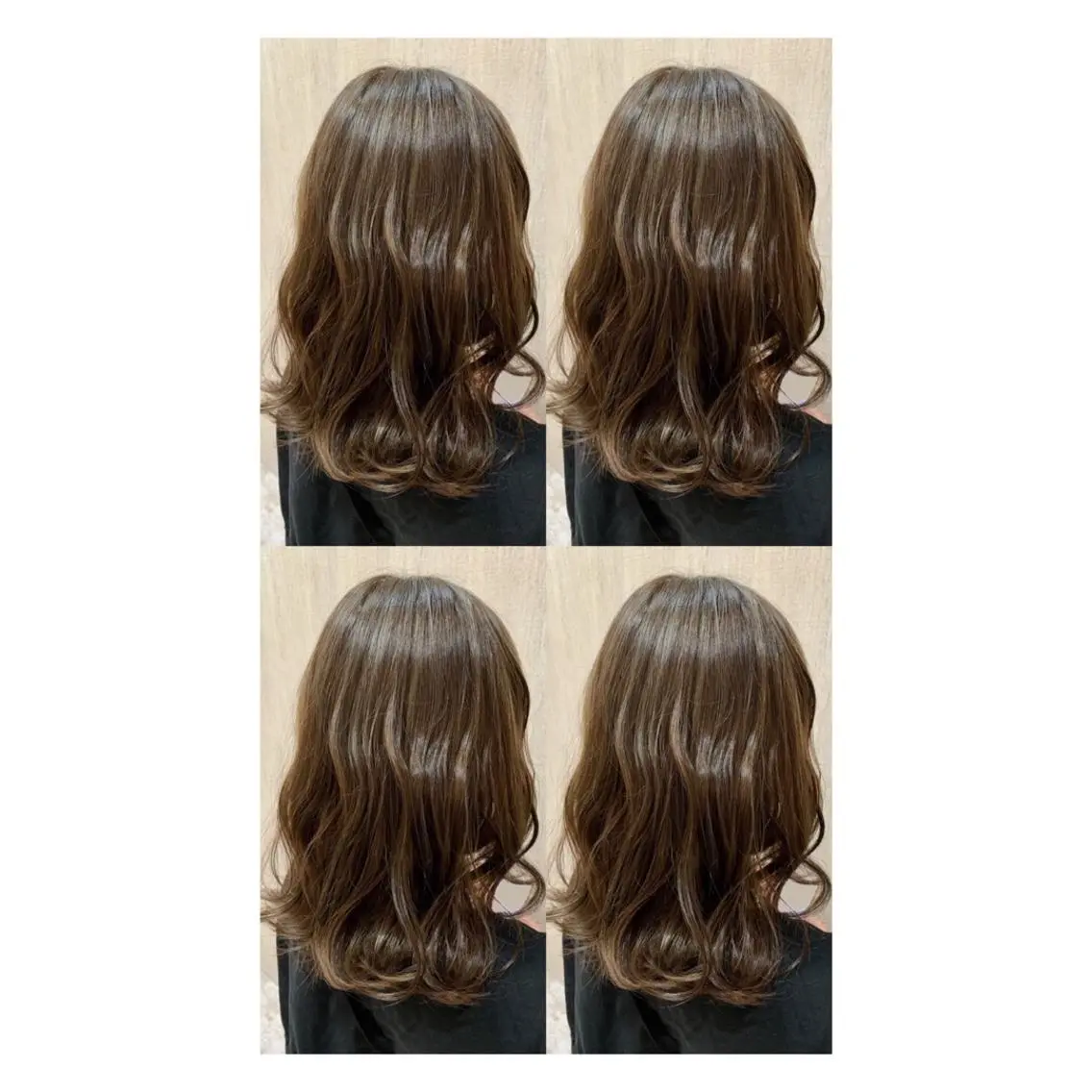 セミロング カラー カット ヘアカラー トリートメント 店長✨レイヤー✖️ 髪質改善✖️韓国ヘアのヘアスタイル