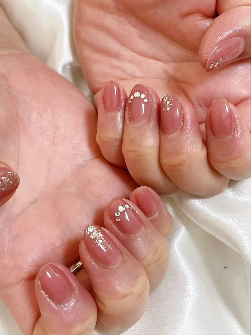 ネイル アニマル柄 オーロラネイル フットネイル フレンチネイル ジェルネイル ハンドネイル kiki nail たまプラーザのネイルデザイン