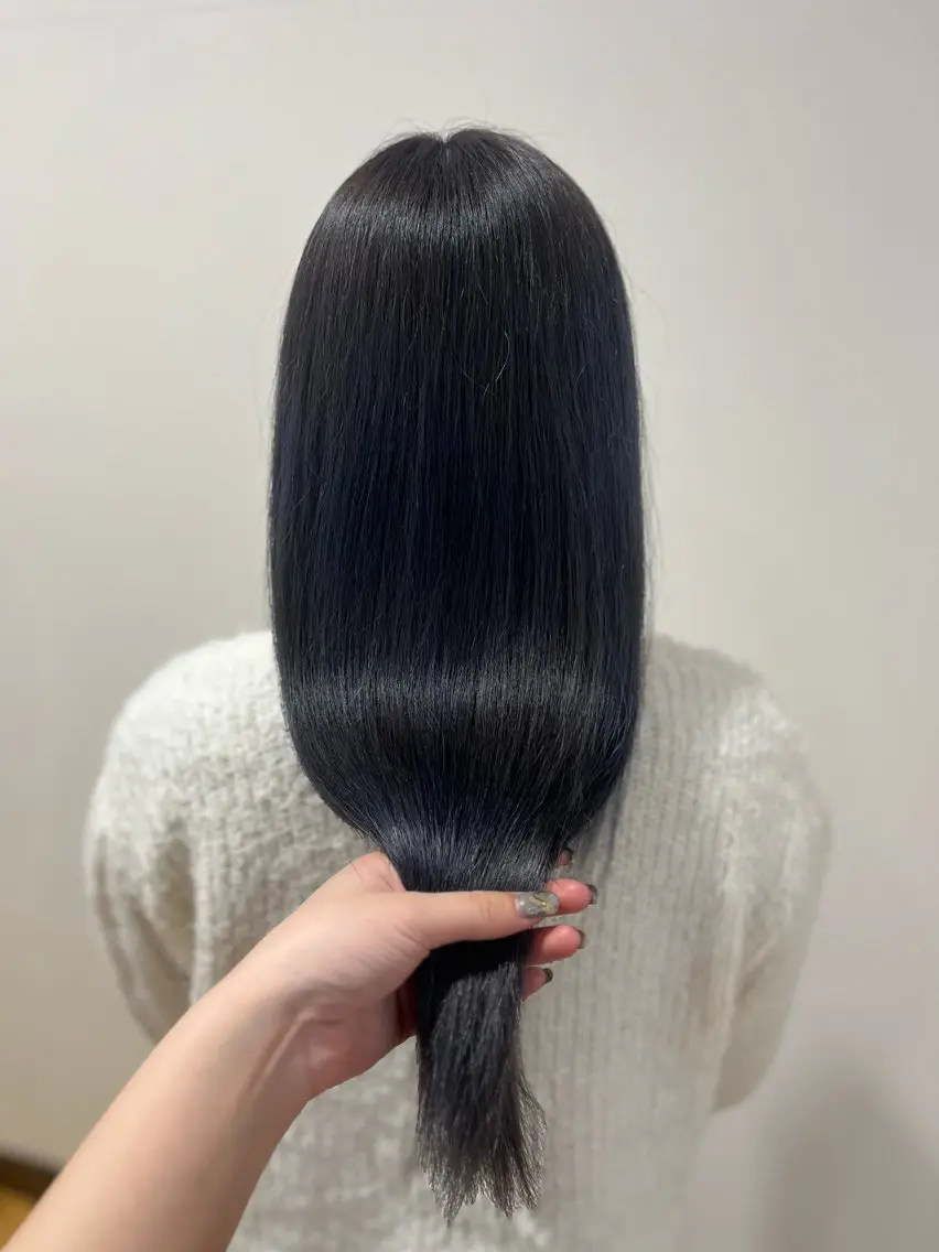 ロング カラー 透明感カラー 水野 真伽のヘアスタイル