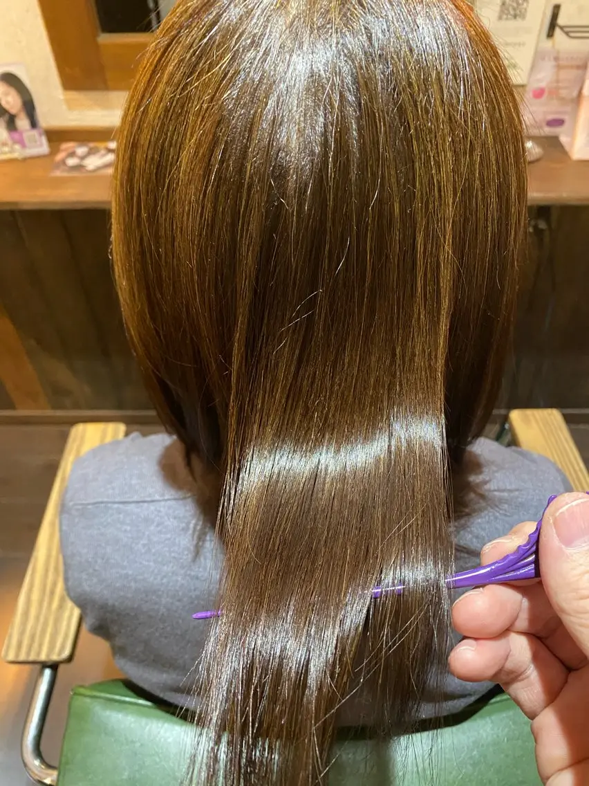 形状補正トリートメントの写真