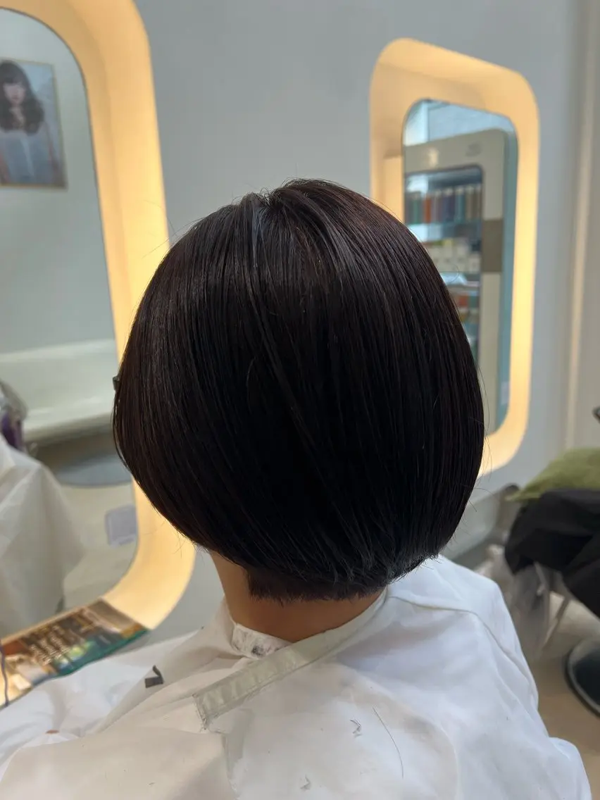 ショート カラー カット 堀井 凌平のヘアスタイル