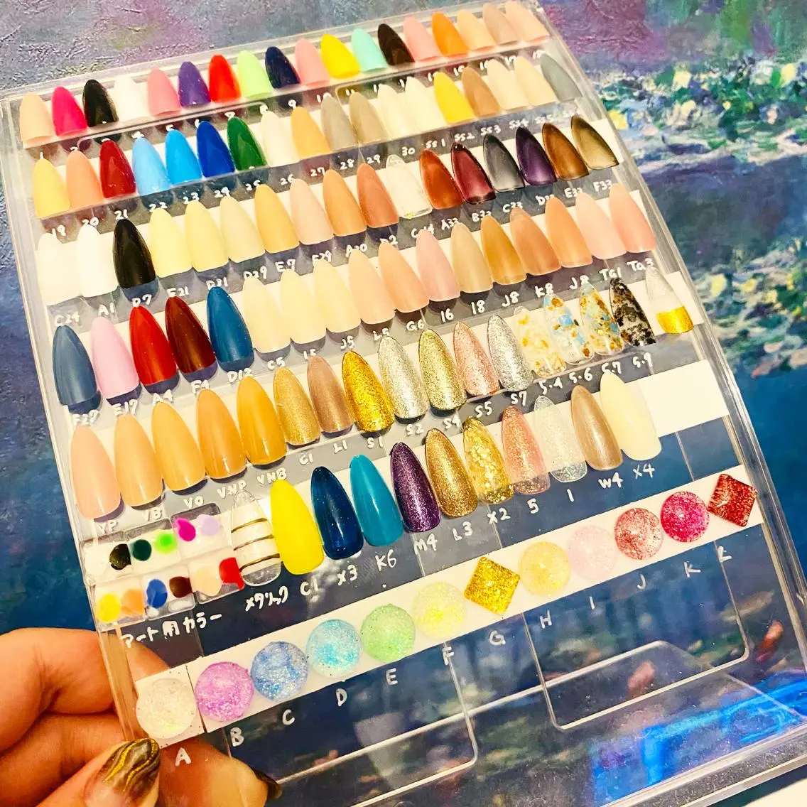 ネイル キラキラネイル ラメ(グリッター) ワンカラーネイル ハンドネイル Chandra nail&tarotのネイルデザイン