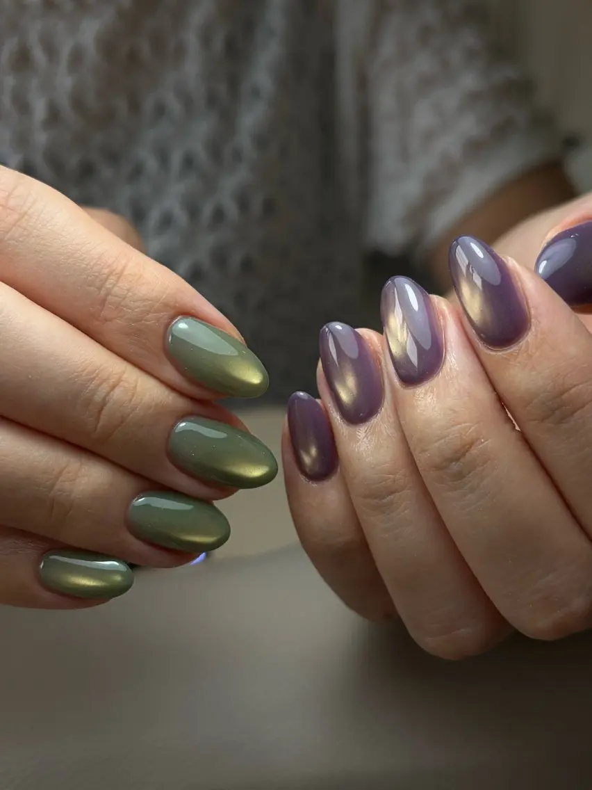 ネイル フレンチネイル マグネットネイル 持ち込み ニュアンスネイル ワンカラーネイル ハンドネイル LINEA.nail 代官山のネイルデザイン