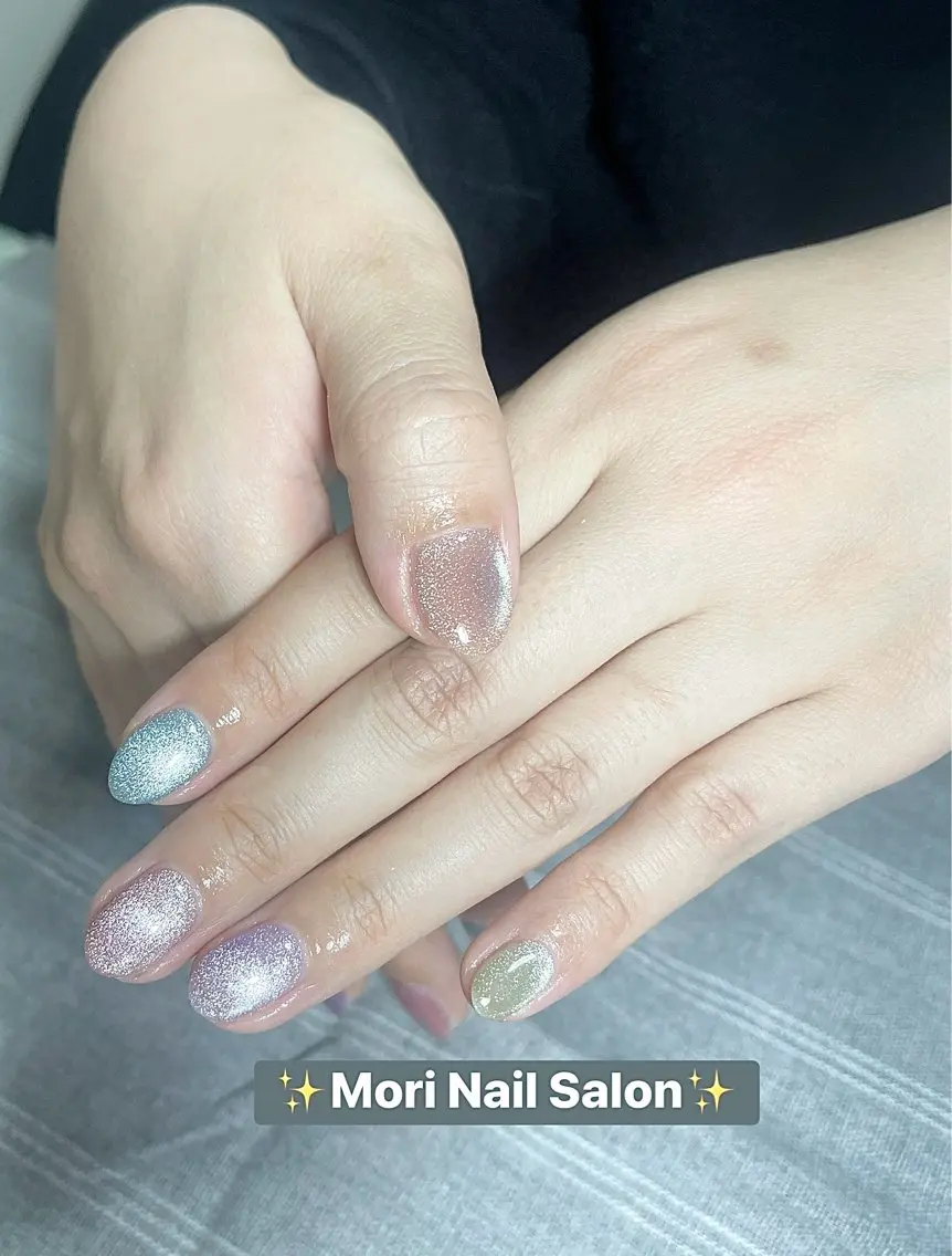 ネイル マグネットネイル MORI ネイル SALONのネイルデザイン