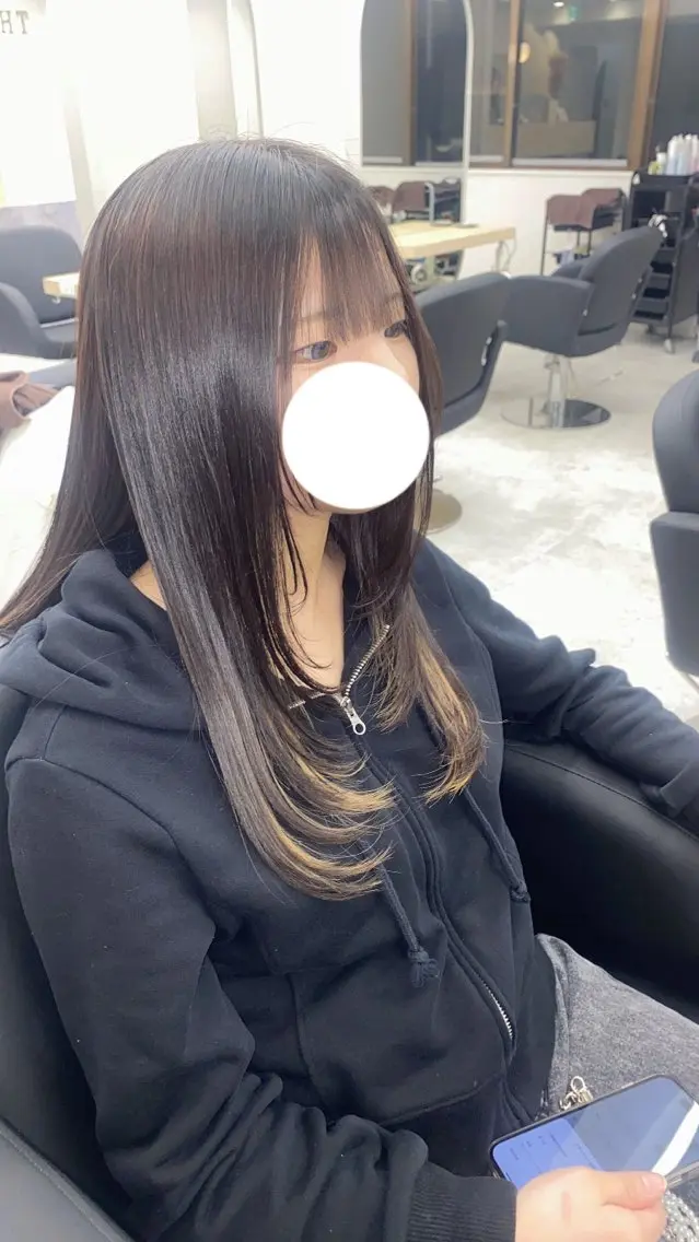 【なりたいを叶える】💋カット＋インナーカラー＋艶トリ💋の写真