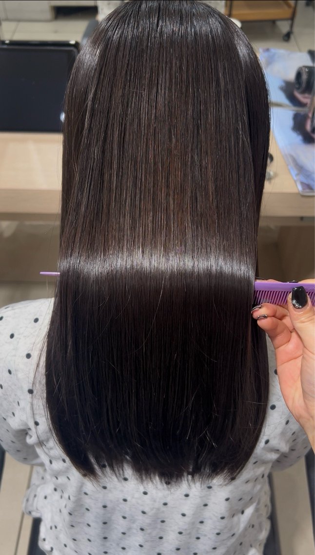ロング パーマ 森田 夢瞳のヘアスタイル