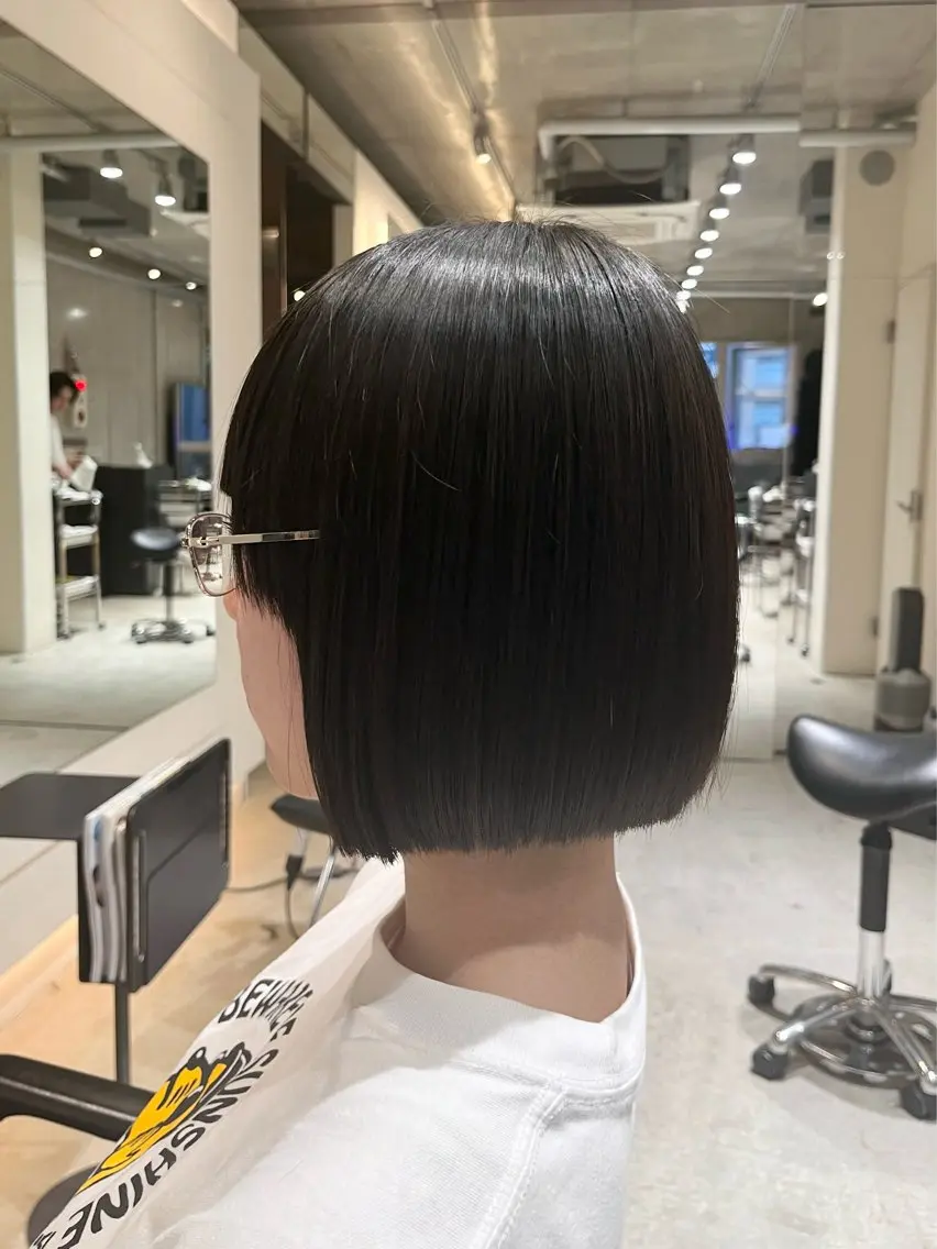 ショート ボブ カット ショート/ボブ特化 RISK/白井のヘアスタイル
