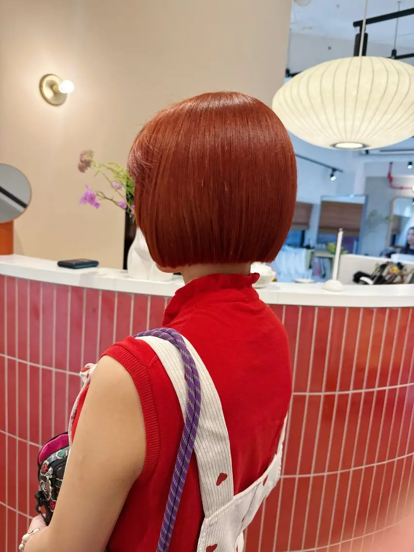 ショート カラー ❤️アヤカ レイヤーカット❤️のヘアスタイル