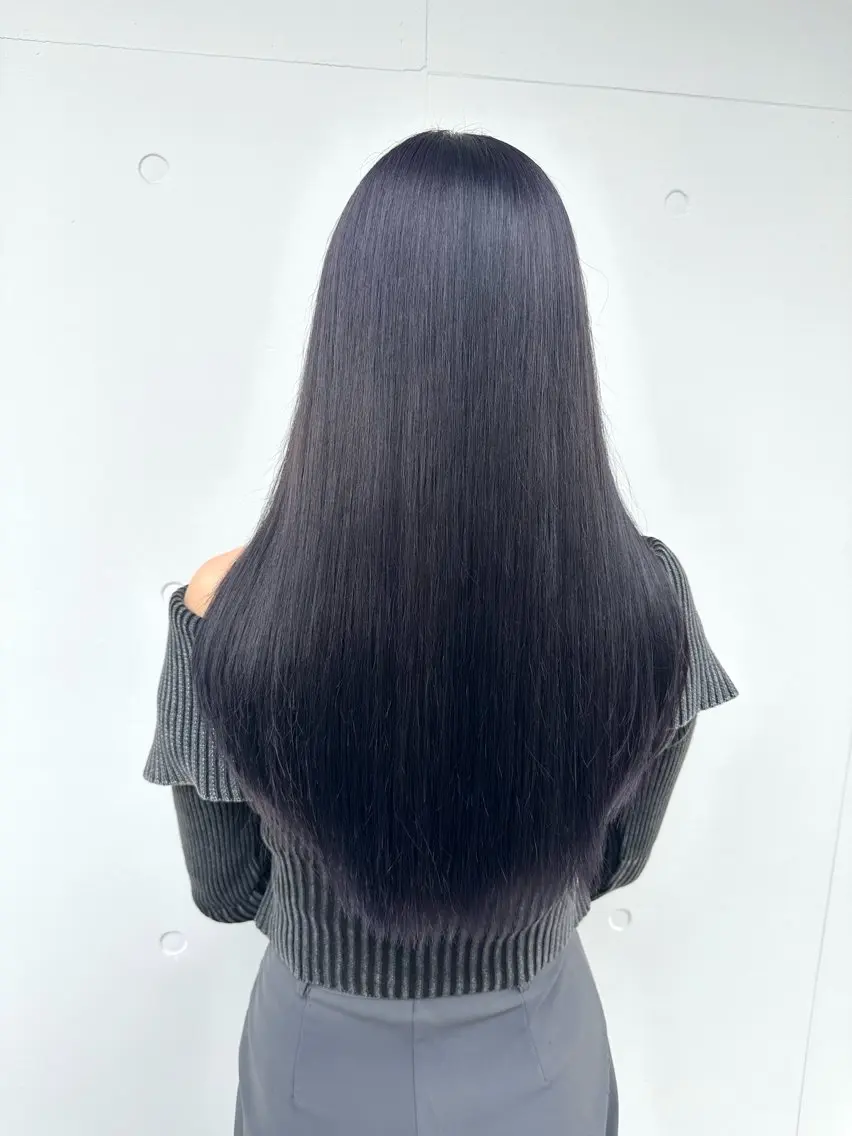 ロング カラー アディクシーカラー ブリーチ ケアブリーチ ダブルカラー イヤリングカラー DAIKIベージュ 🍂レイヤーカットのヘアスタイル