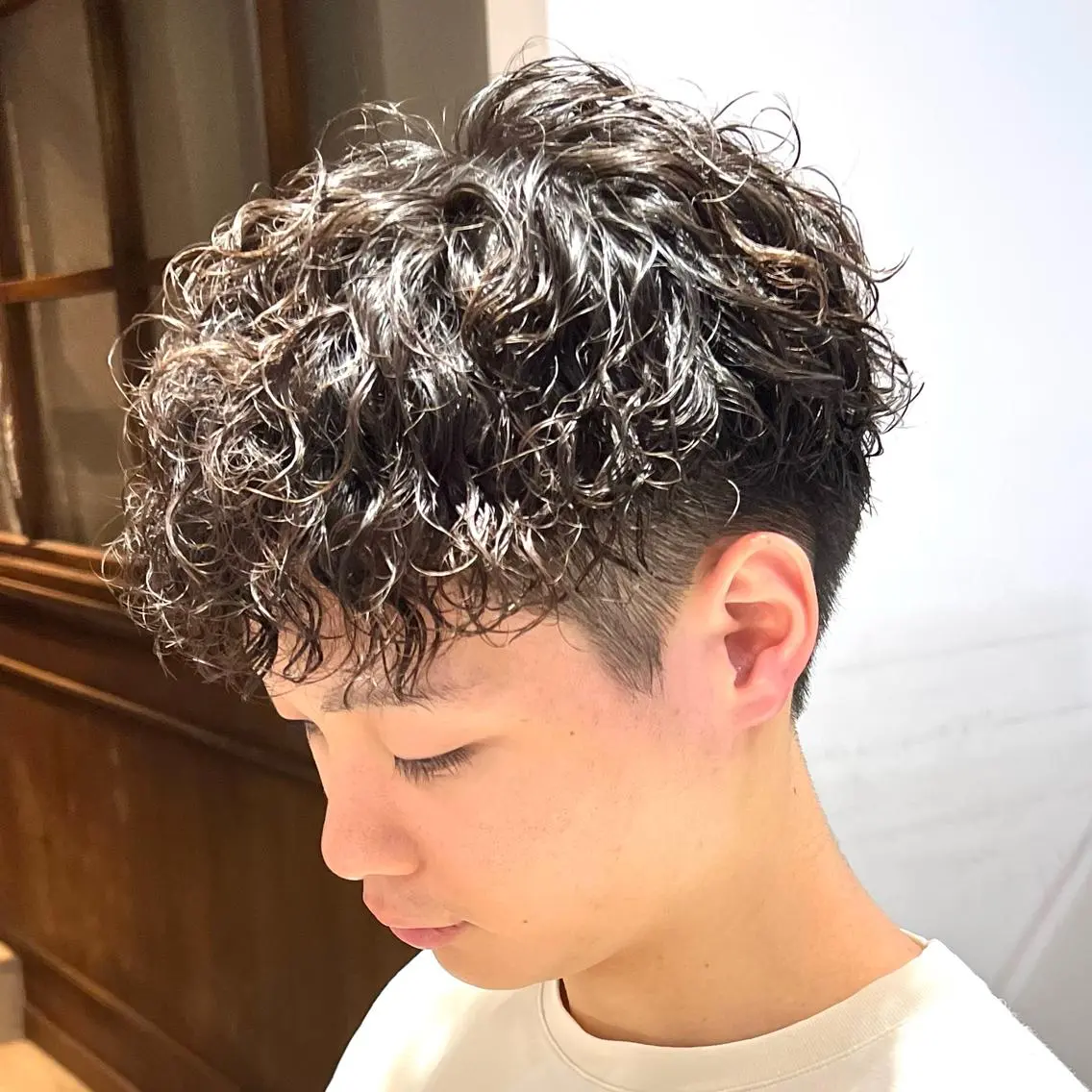 パーマ メンズ カット パーマ 💡似合わせのプロ 💡takutoのヘアスタイル