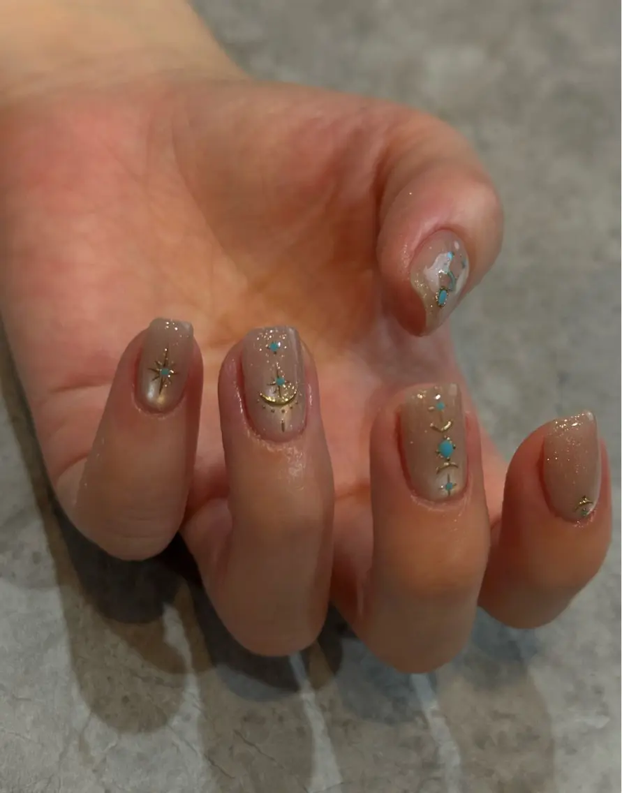 ネイル アートネイル ミラーネイル ハンドネイル Blé nailのネイルデザイン