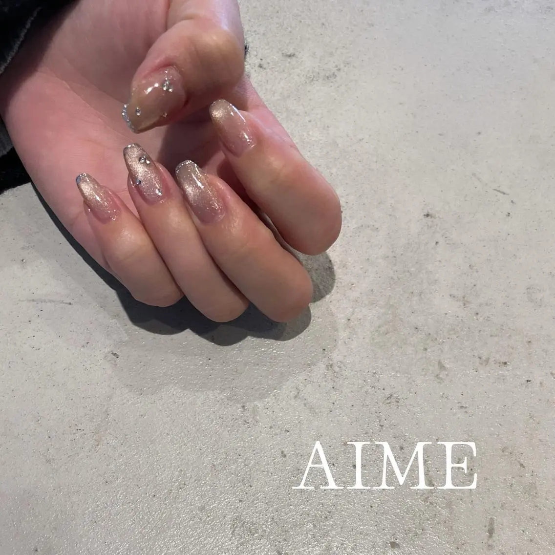 ネイル ハンドネイル AIME (momo)のネイルデザイン