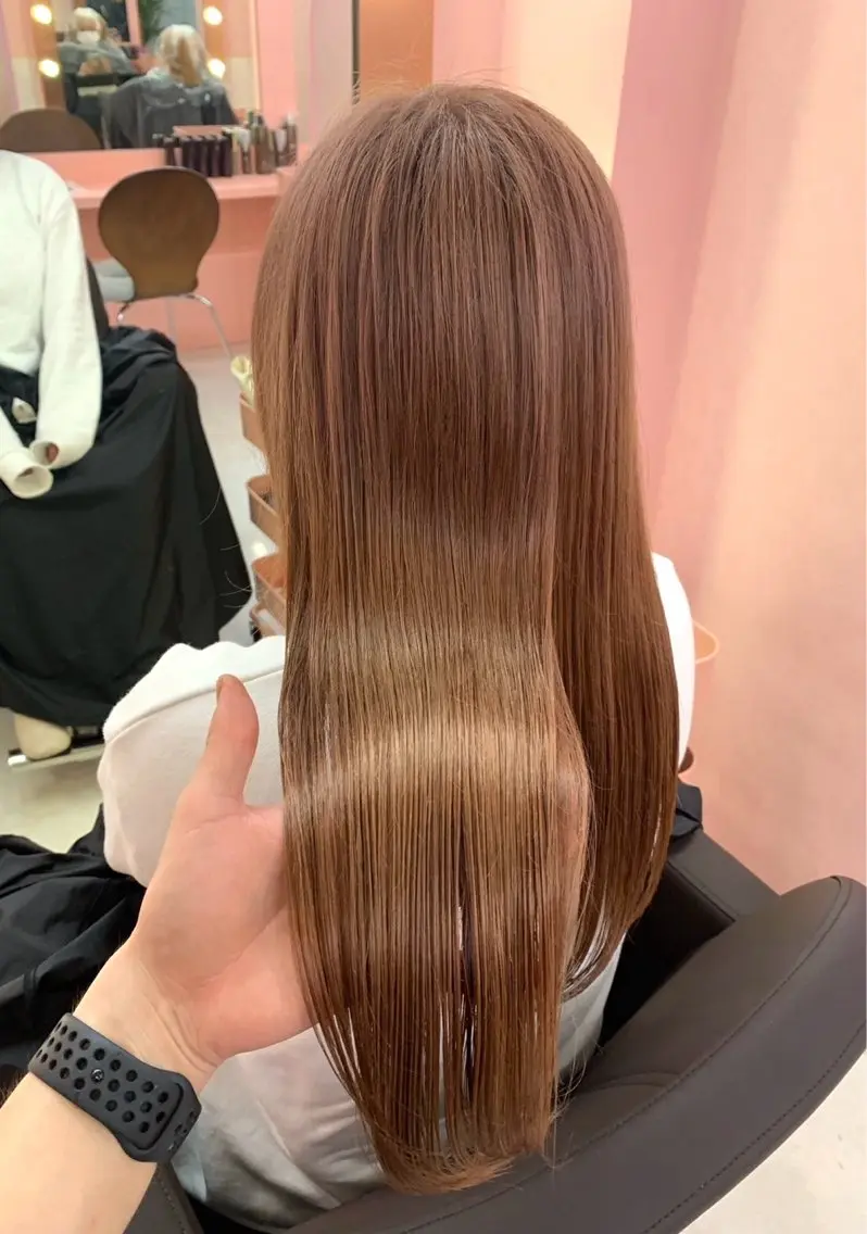 セミロング カラー カット ヘアカラー トリートメント 🦋色落ちまで綺麗に 🦋KOKIのヘアスタイル