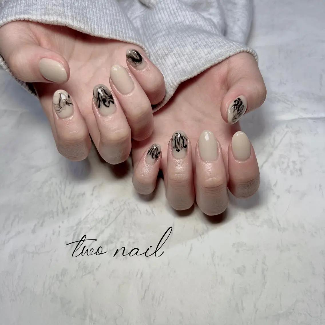 ネイル アートネイル フットネイル ハート ニュアンスネイル オフィスネイル two nailのネイルデザイン