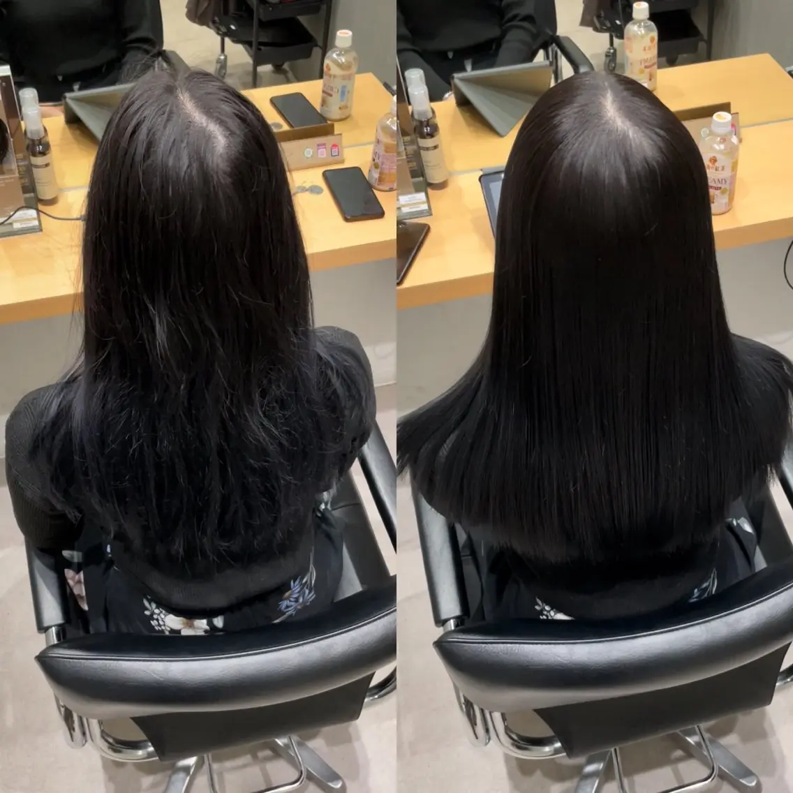 ミディアム 髪質改善 トリートメント トリートメント ヘッドスパ 髪質改善ヘアケア 艶髪特化/上田のヘアスタイル