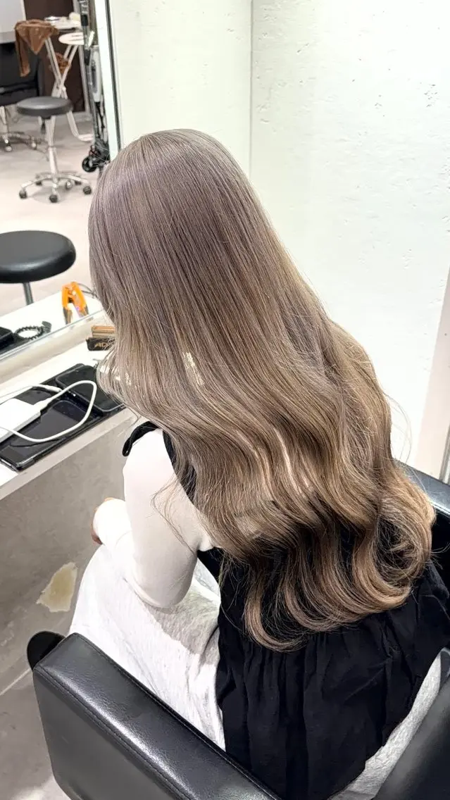 カラー ヘアカラー ciera. アオイ 🦢✯のヘアスタイル