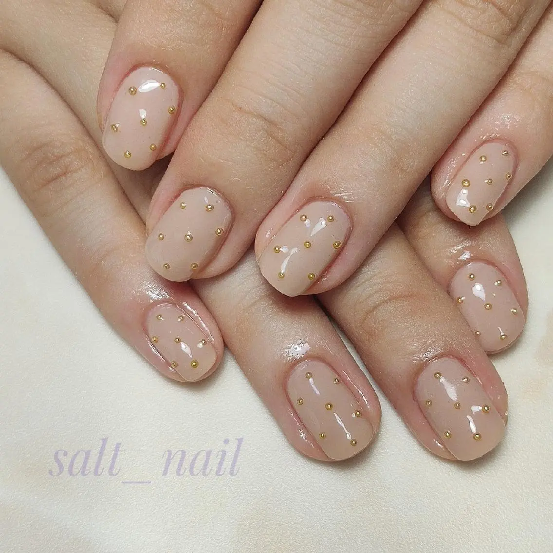 ネイル ドット ハンドネイル 個人サロン saltnailのネイルデザイン