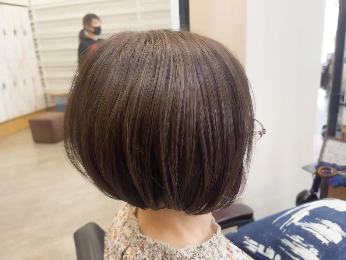 ショート カラー OAK溝の口 𖠋SHINYAのヘアスタイル