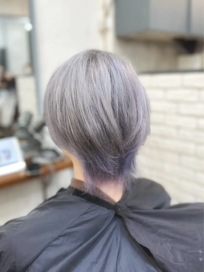 ショート カラー 池袋駅徒歩4分 hondaのヘアスタイル