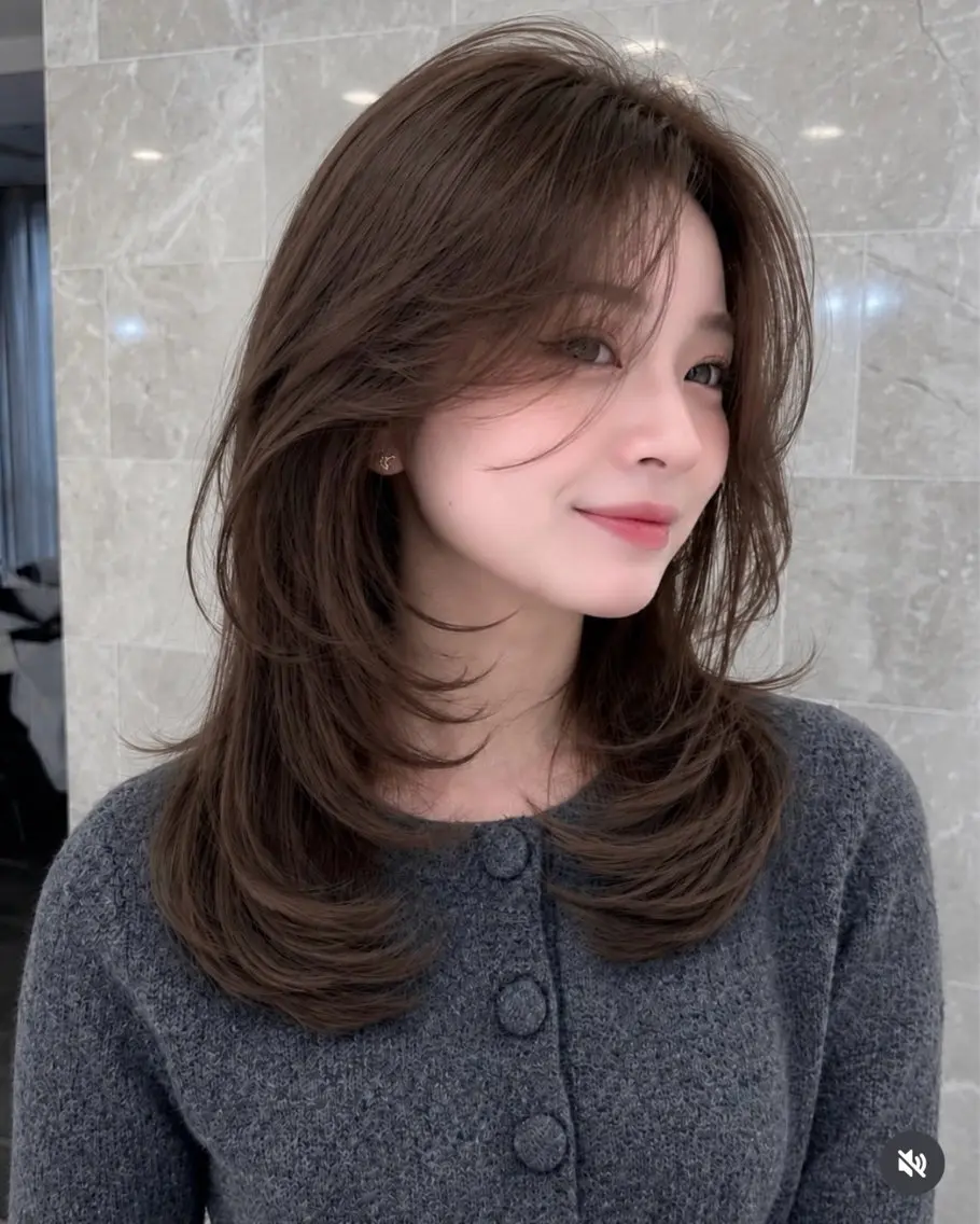 セミロング 似合わせカット/ 赤熊咲良 🦔ྀིのヘアスタイル