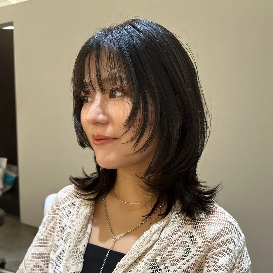 ミディアム ハッシュカット レイヤーカット カット ヘアカラー トリートメント 骨格診断/宮澤瑞穂 ボブ/レイヤー/銀座のその他イメージ
