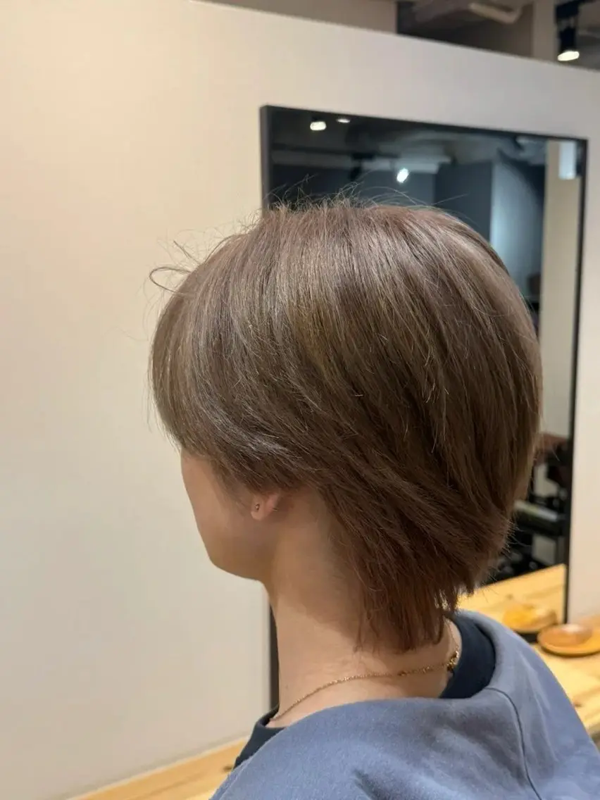 メンズ ヘアカラー NOA モデル募集中のヘアスタイル