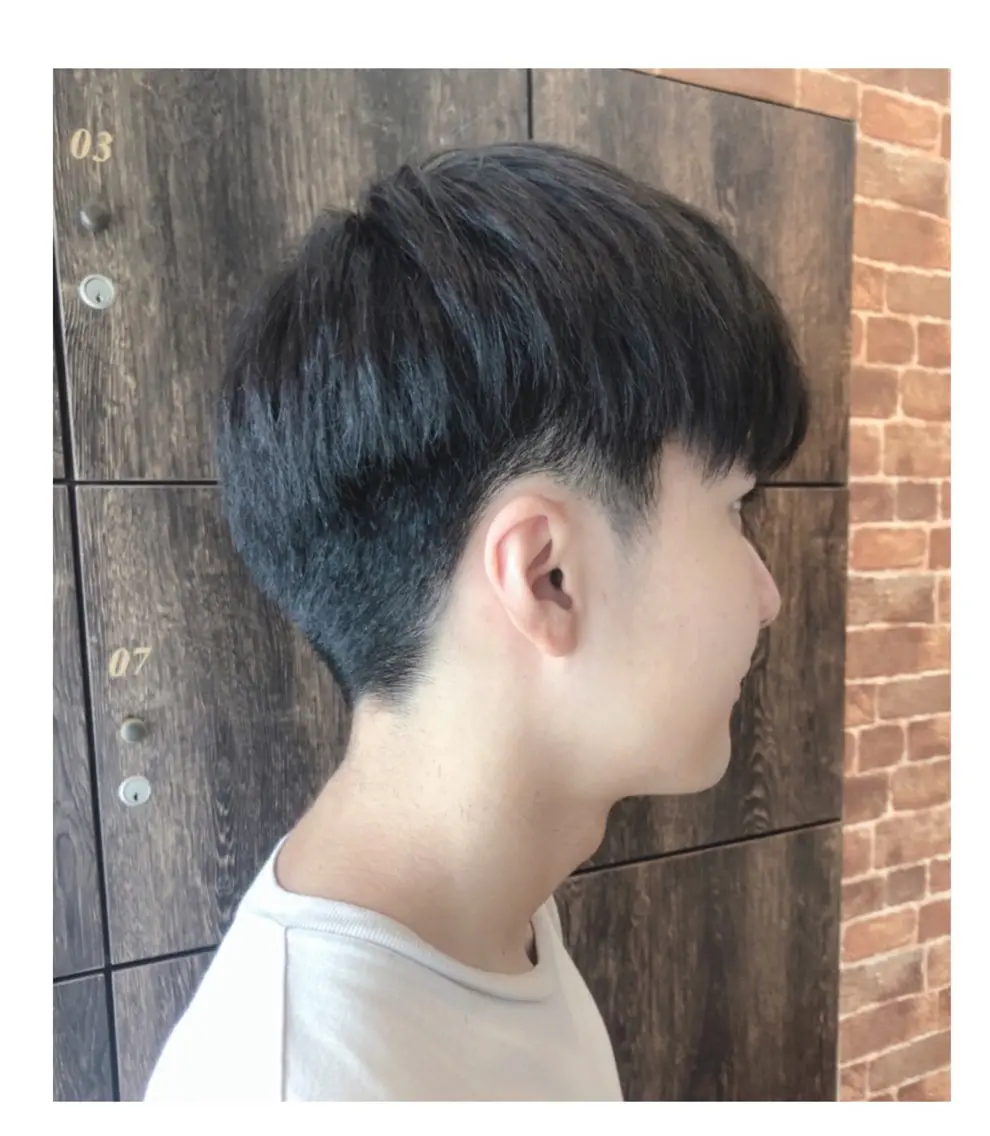 ショート メンズ マッシュ カット yui nishiwakiのヘアスタイル