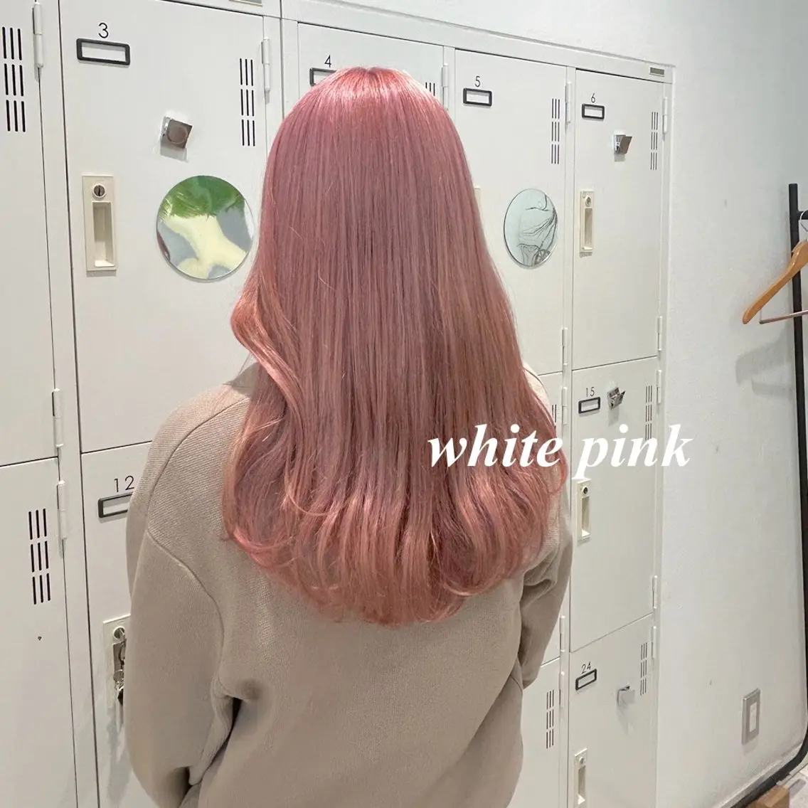ロング カラー ヘアカラー ピンクカラー🎀/ ミルクティー🍼花音のヘアスタイル