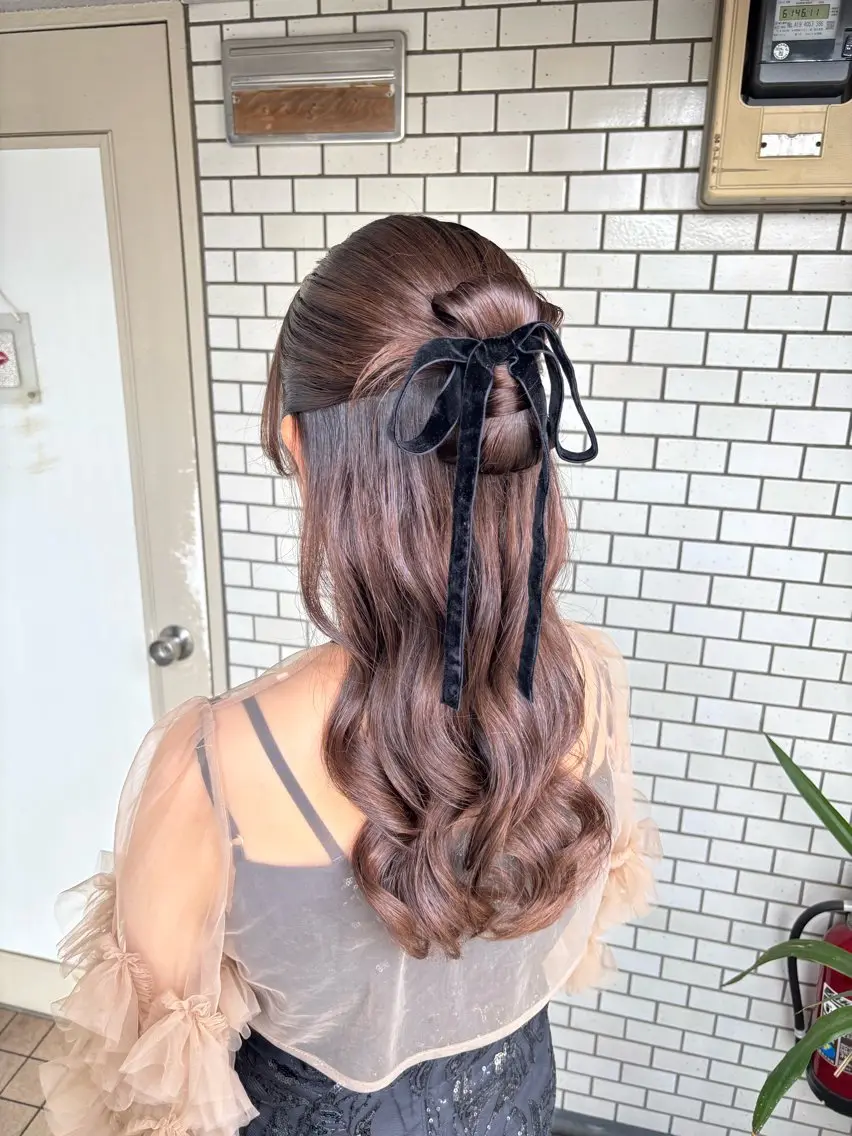 ヘアアレンジ ヘアセット 🌺ヘアメイク SYOKA🌺のヘアスタイル