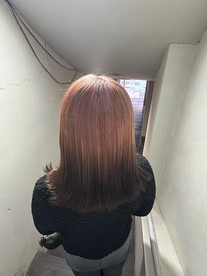 ミディアム カラー デザインカラー ヘアカラー ★NOAトレンドヘア /デザインカラー★のヘアスタイル