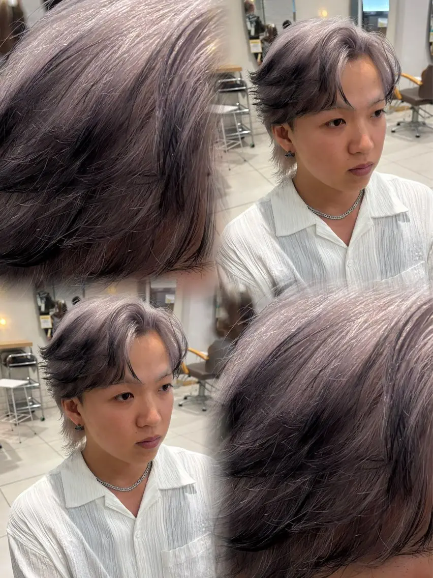 カラー メンズ 💈メンズパーマ カラー💈momoのヘアスタイル