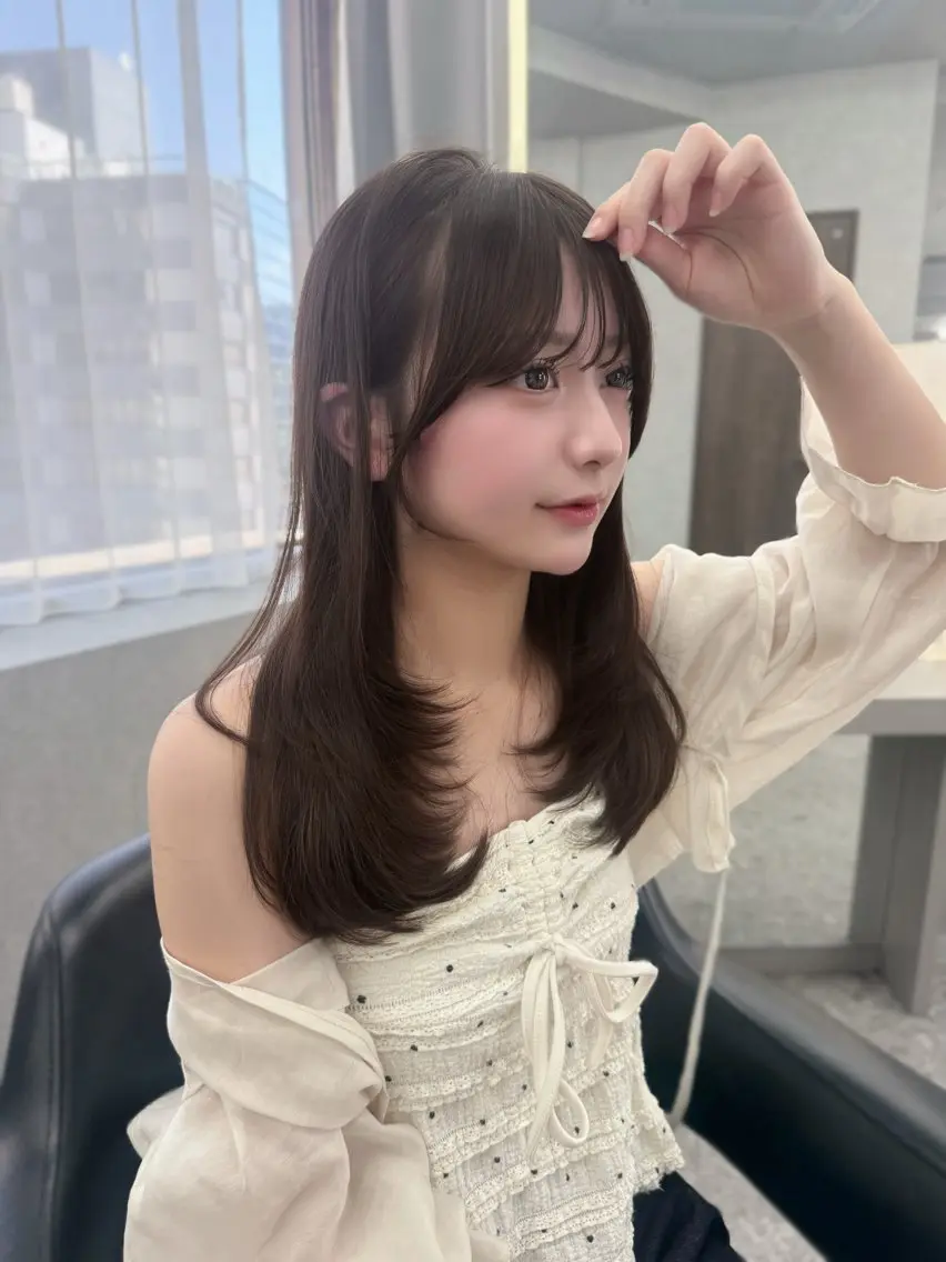 【何度でも使える】💗前髪顔周りカット＋透明感カラーの写真