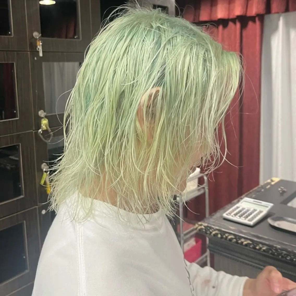 ミディアム ヘアカラー 🫧ハイトーン/ ペールカラー🕊♡雛のヘアスタイル