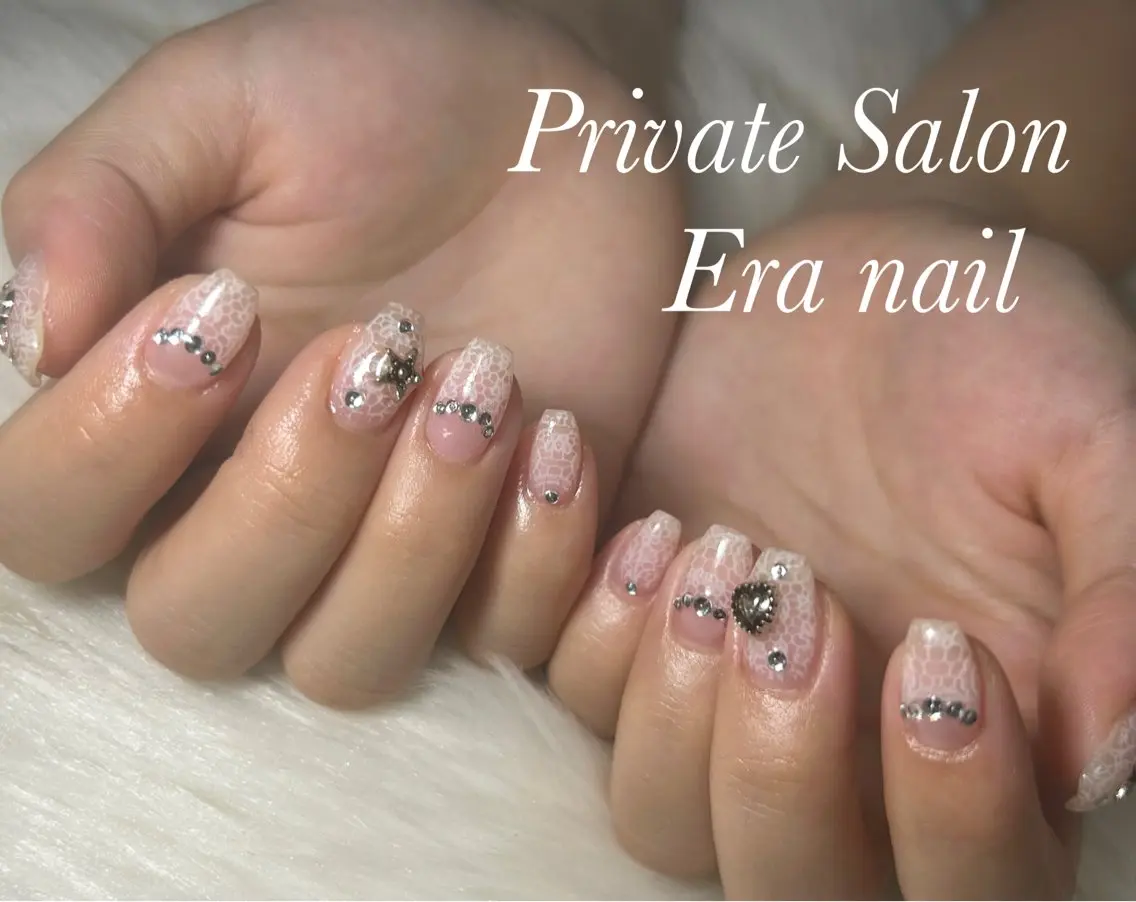ネイル レース ハンドネイル Era nailのネイルデザイン