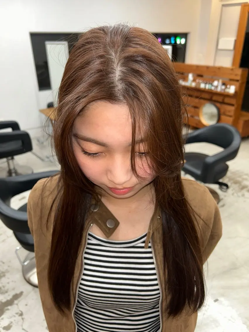 ロング カラー ヘアカラー mirai __YENIのヘアスタイル