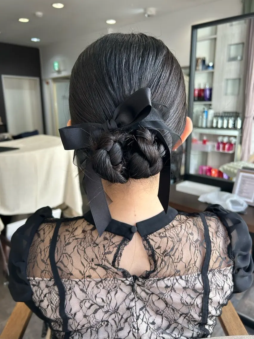 セミロング 吉村 夏椰のヘアスタイル