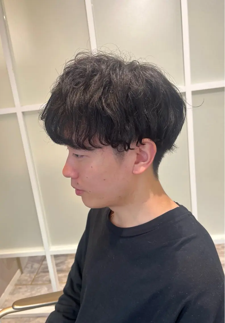 メンズ限定カットパーマ¥9000の写真