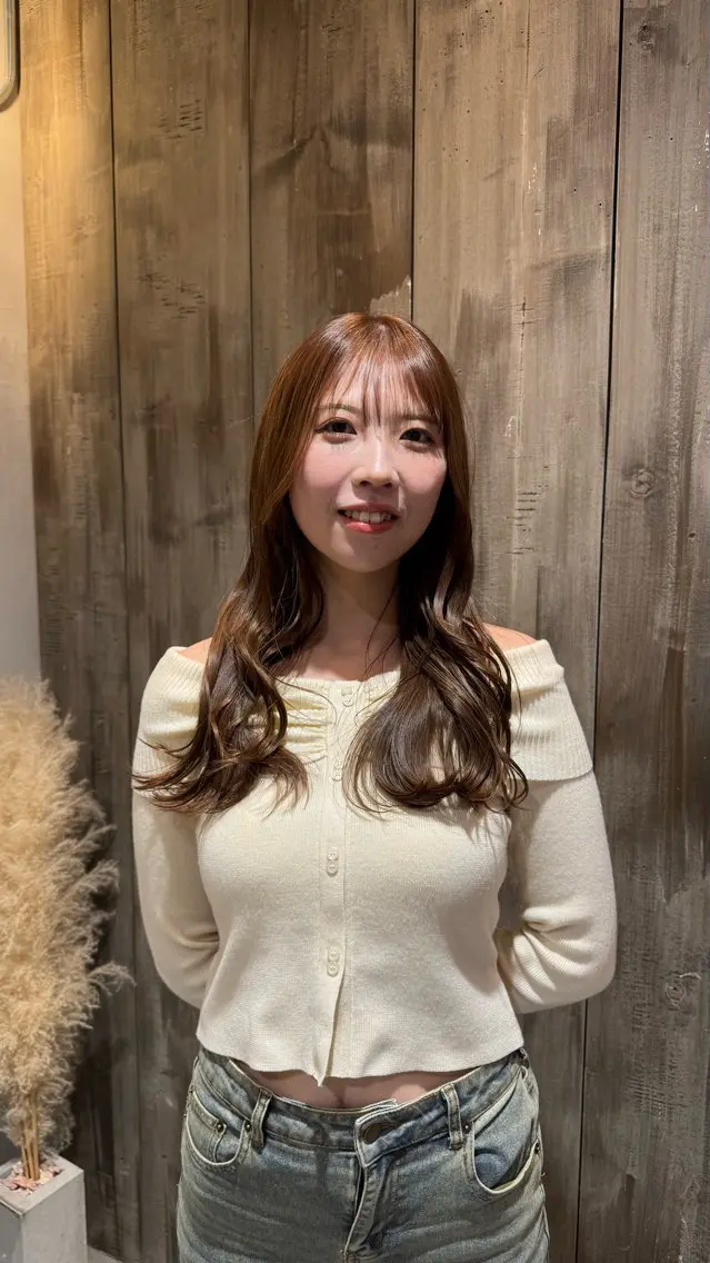 【期間限定価格】カット+ブリーチなしWカラー+保湿トリートメントの写真