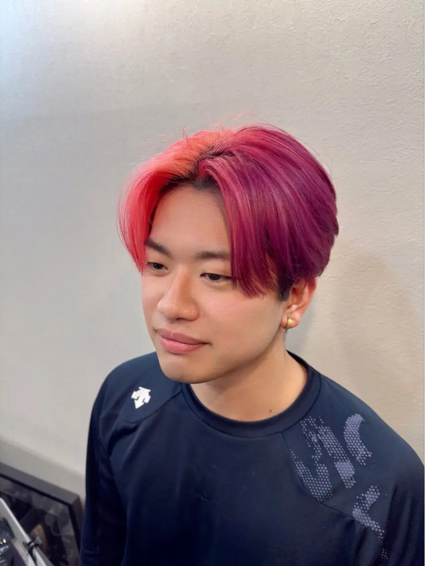 カラー メンズ accorto 小林諭侑のヘアスタイル