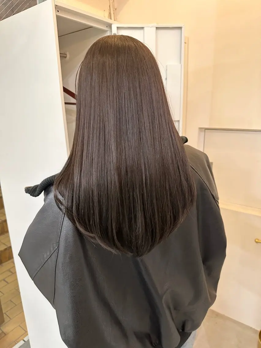 ロング カラー パーマ カット ヘアカラー トリートメント 髪質改善特化【荻窪】 RYOTOのヘアスタイル