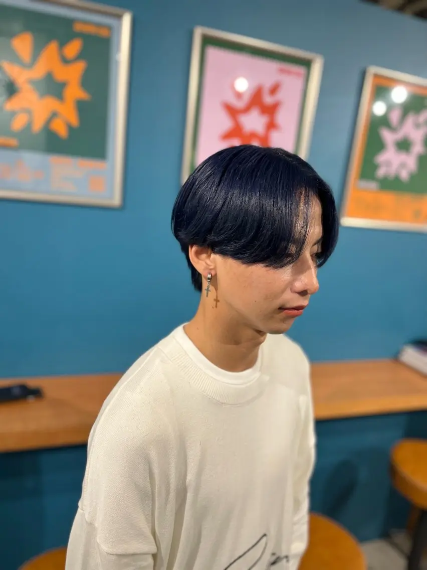 ショート メンズ メンズ韓国風 韓国風ヘア 【カットモデル募集】 Yoh-/HABUのヘアスタイル