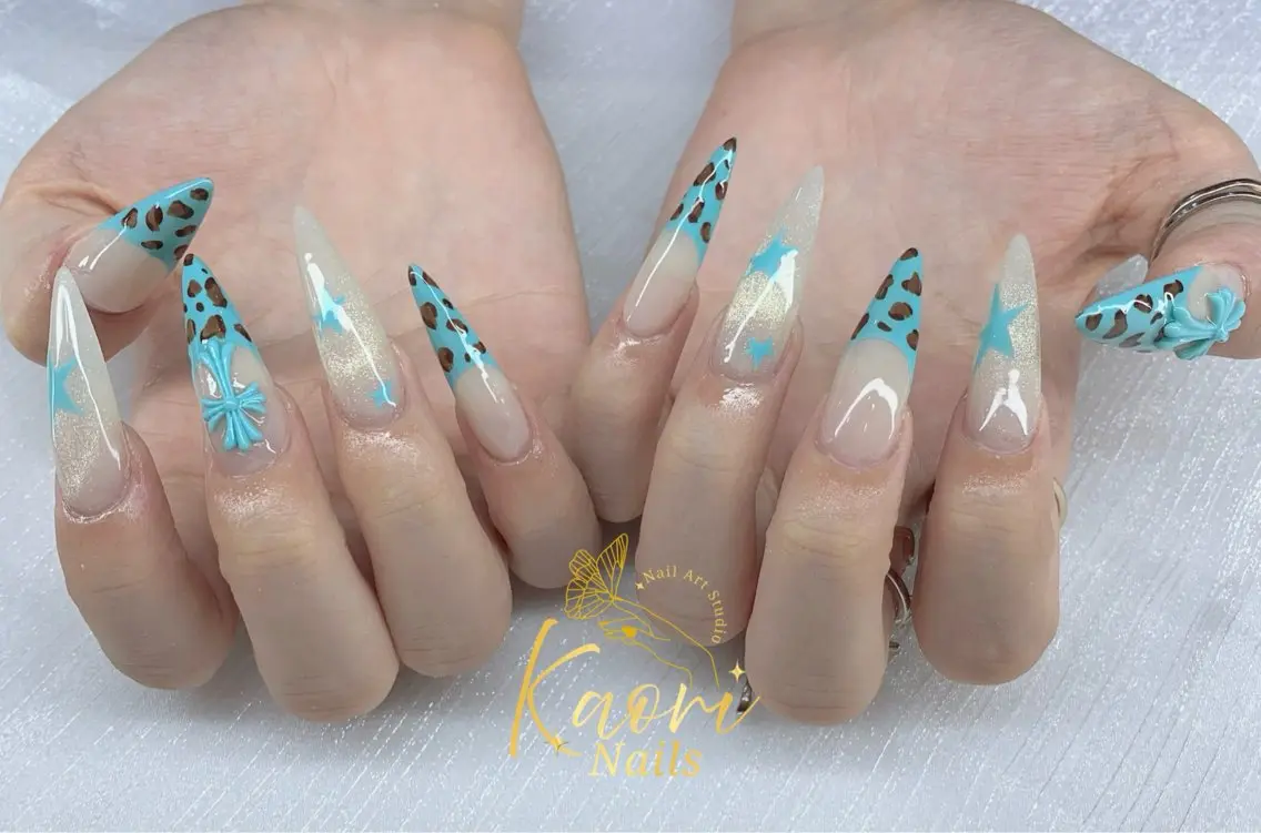ネイル ジェルネイル 韓国ネイル ニュアンスネイル パラジェル ワンホンネイル Kaori Nailのネイルデザイン