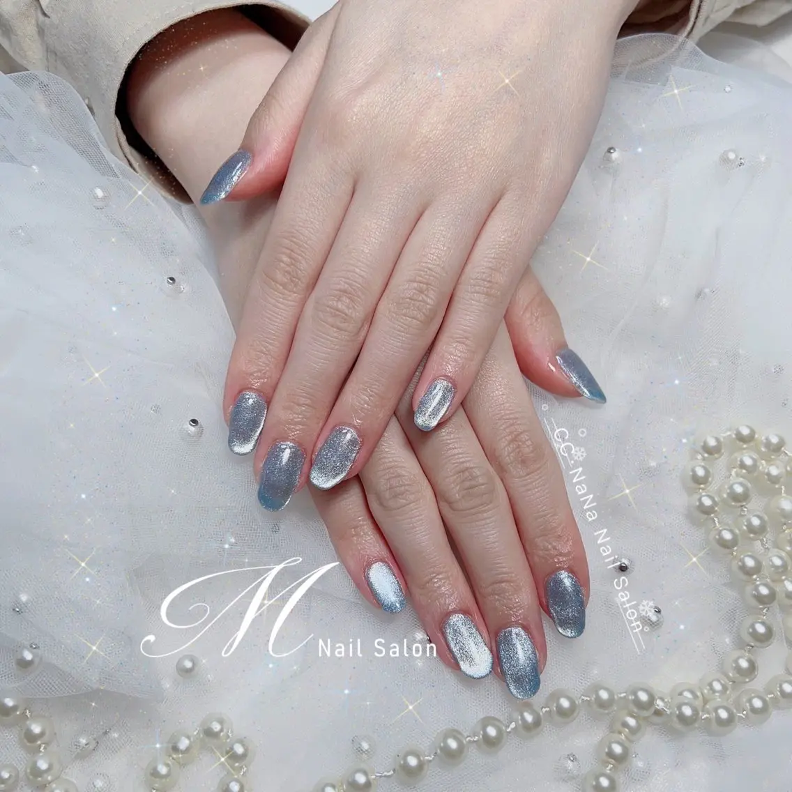 ネイル アートネイル チークネイル フラッシュネイル ハート キラキラネイル MNailパラ取扱店 ✨キャンペーン中✨❾のネイルデザイン