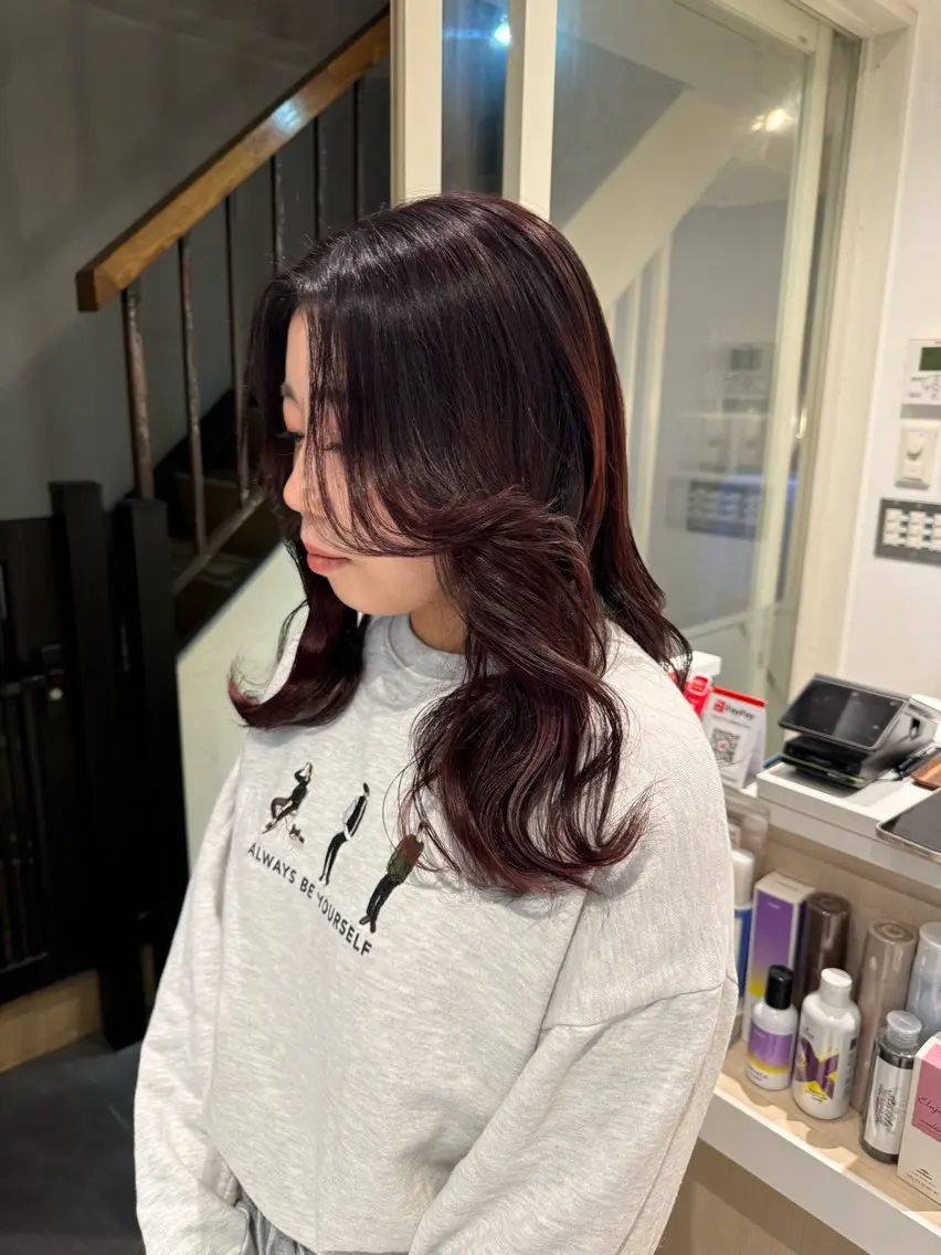 カラー 🧸艶髪ハイトーン 🍪chan🍯のヘアスタイル