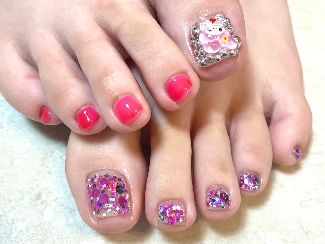 【フット🐾】持ち込みデザイン90分✨️¥7,000の写真