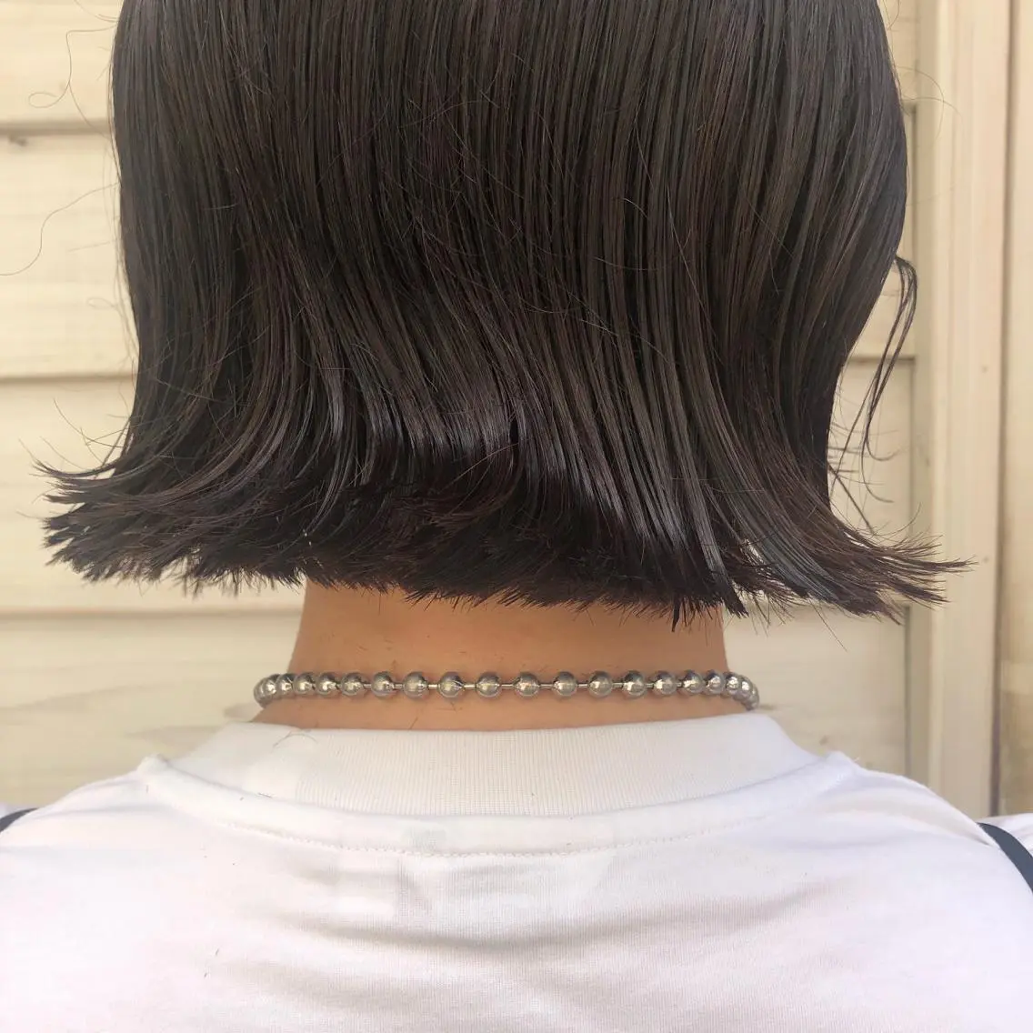 ショート カラー ヘアアレンジ 透明感カラー 外ハネヘア ｔｏ ｋｉのヘアスタイル